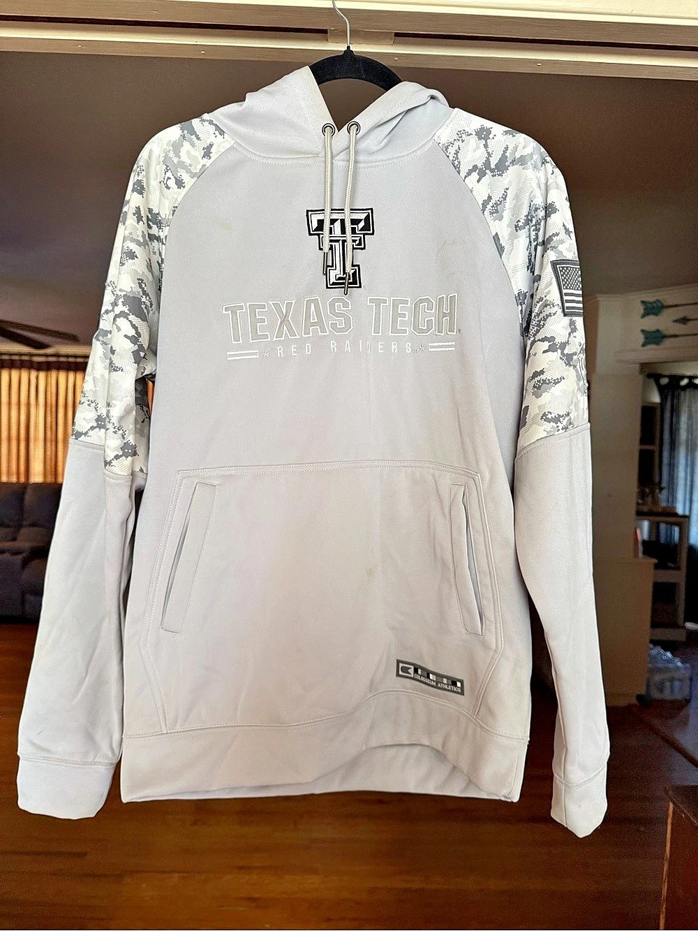 Colosseum Texas Tech Red Raiders OHT Military Appreciation Camo Hoodie Camo